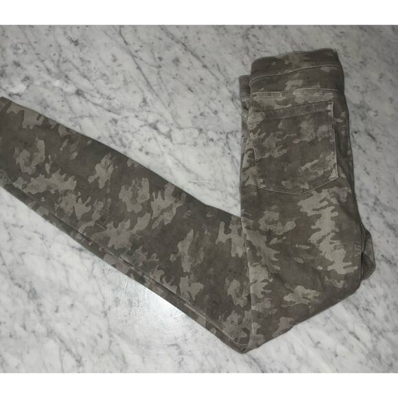 Spanx Womens Pants Small Gray Camo Stretch Skinny Jegging Slimming 19422 - Picture 6 of 9